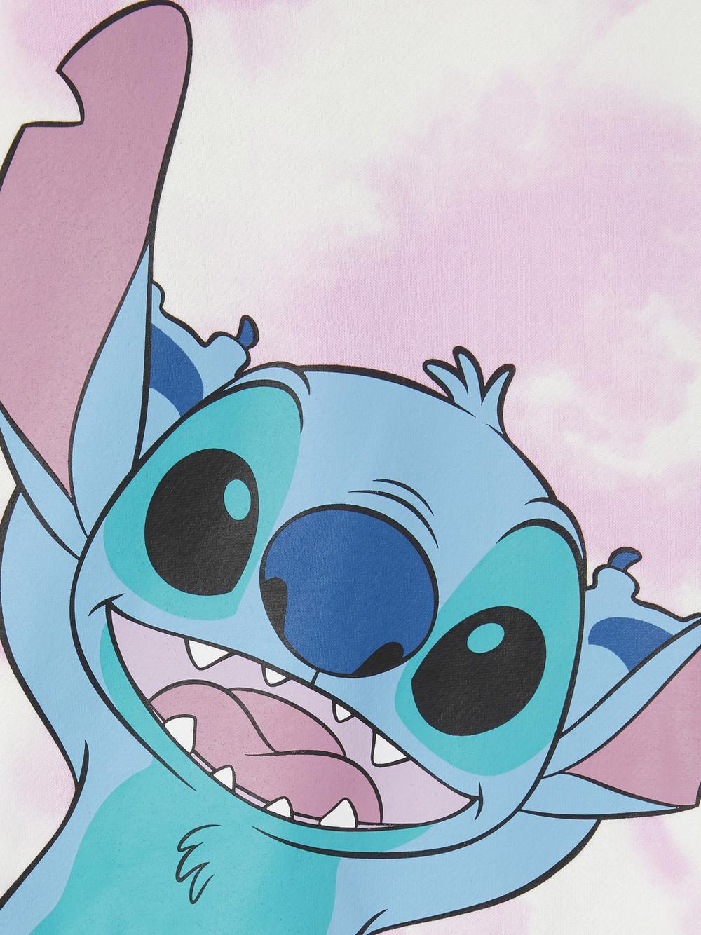 Áo hoodie nhuộm loang Lilo & Stitch của Disney