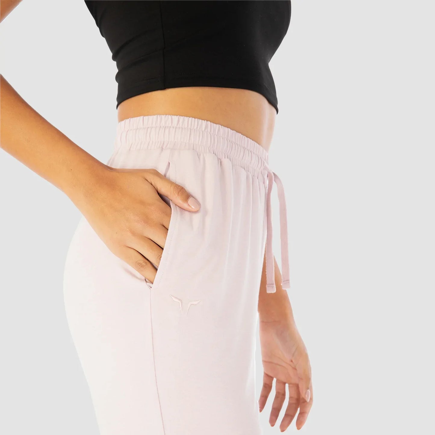 Quần chạy bộ co giãn có dây rút