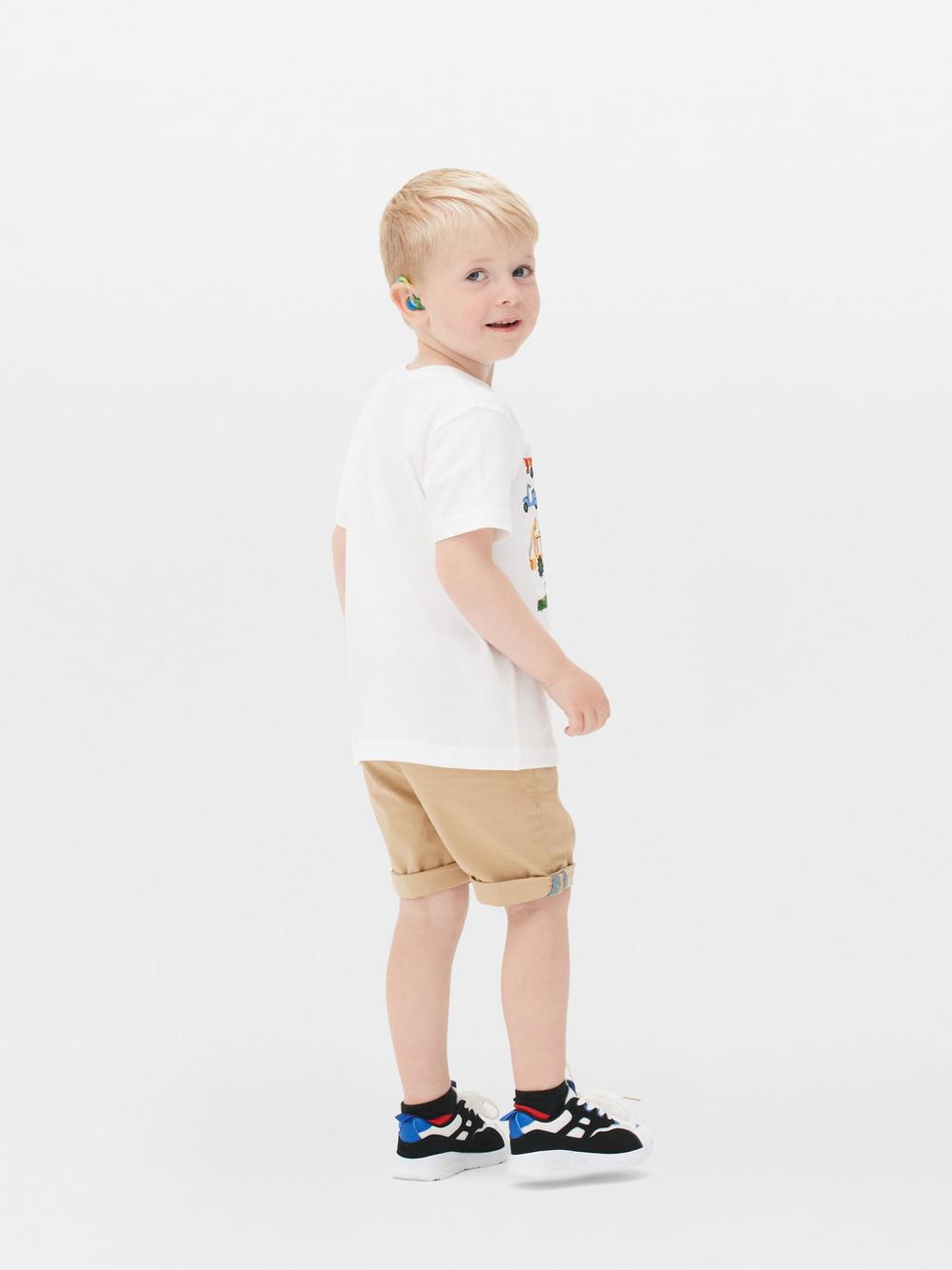 Áo thun cotton họa tiết