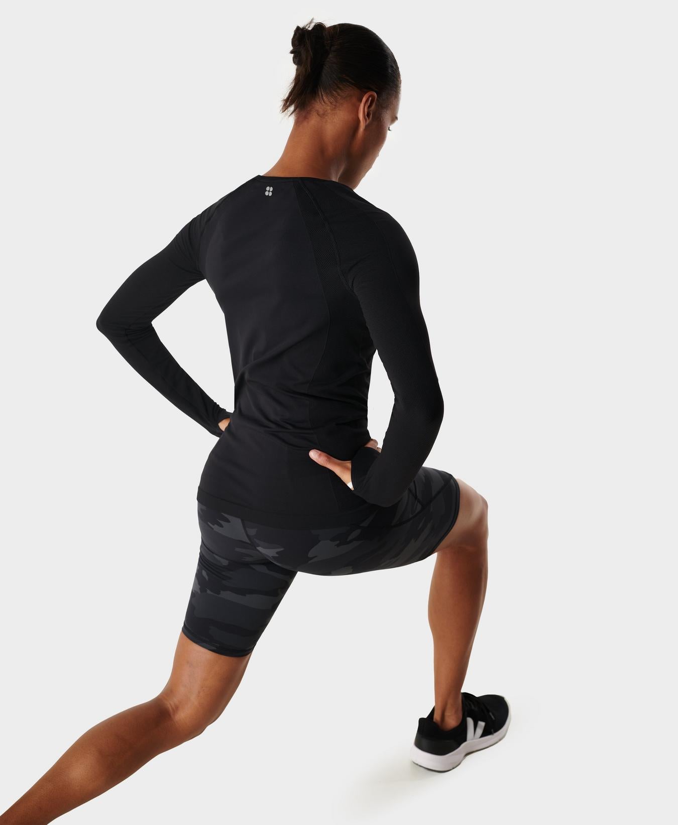 Áo thun dài tay thể thao Athlete Seamless Gym